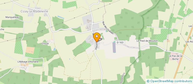 localisation de l'entreprise 382 306 520   CIZAY-LA-MADELEINE