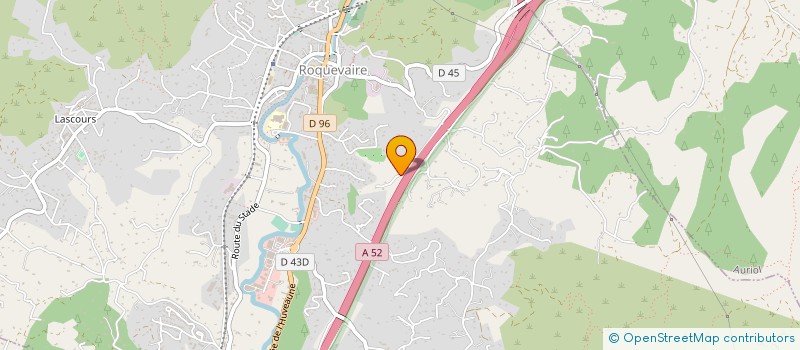 localisation de l'entreprise 382 349 876   ROQUEVAIRE