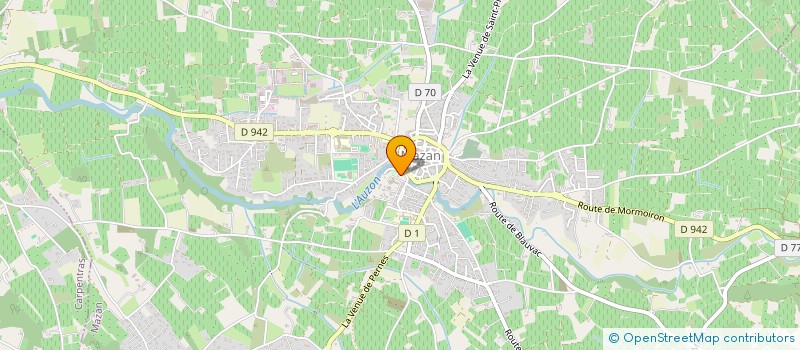 localisation de l'entreprise 382 384 642  à CARPENTRAS