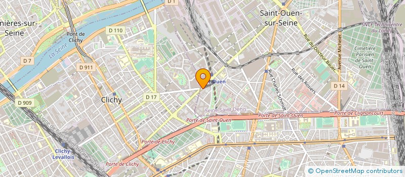 localisation de l'entreprise 382 407 104 à SAINT-OUEN-SUR-SEINE