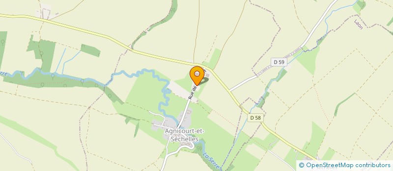 localisation de l'entreprise 382 435 790   AGNICOURT-ET-SECHELLES