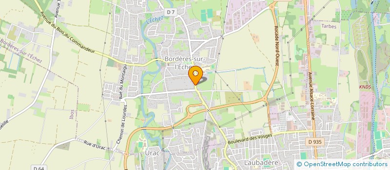 localisation de l'entreprise 382 443 281   BORDERES-SUR-L'ECHEZ