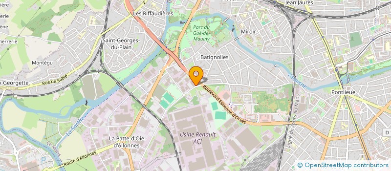 localisation de l'entreprise 382 466 779   LE MANS