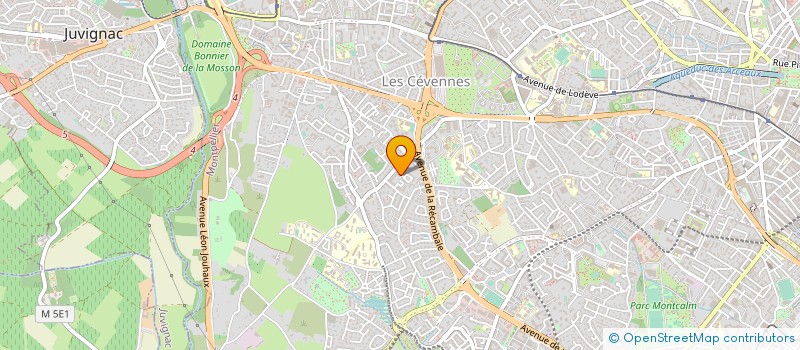 localisation de l'entreprise 382 694 131 à MONTPELLIER
