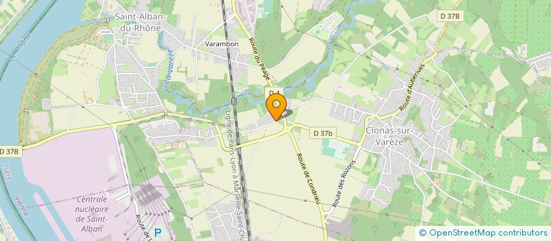 localisation de l'entreprise 382 702 595   SAINT-CLAIR-DU-RHONE