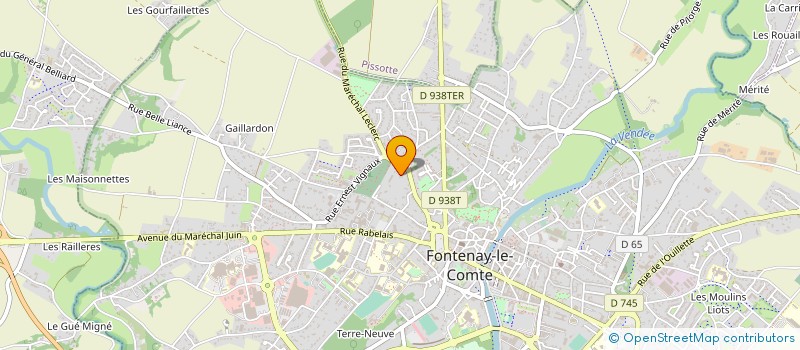 localisation de l'entreprise 382 705 655   FONTENAY-LE-COMTE