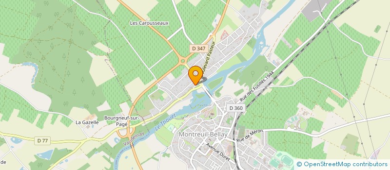 localisation de l'entreprise 382 761 138   MONTREUIL-BELLAY