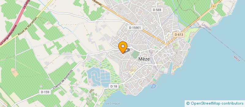 localisation de l'entreprise 382 907 665  à MEZE