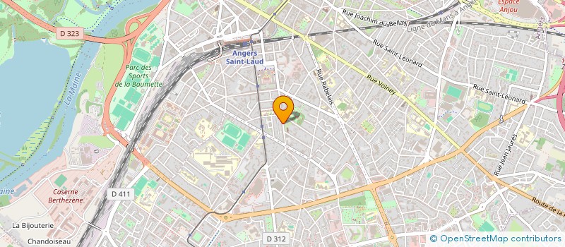 localisation de l'entreprise 382 959 294  à ANGERS
