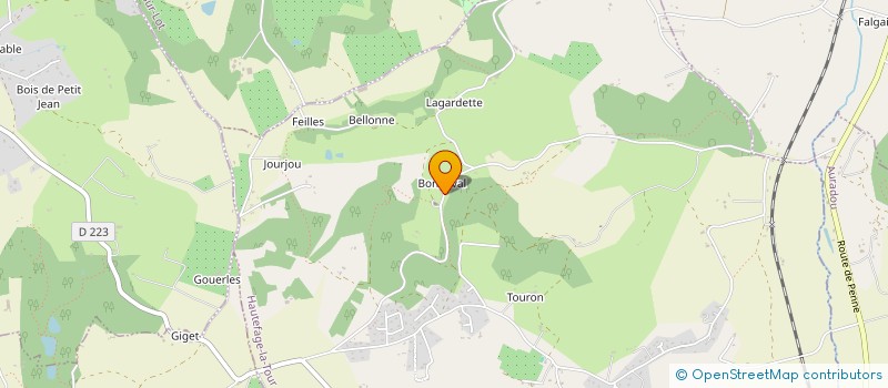 localisation de l'entreprise 382 968 063   FONGRAVE