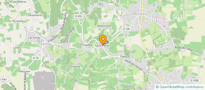 localisation de l'entreprise 383 178 969 à MORANCE