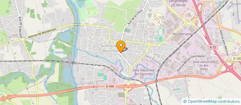 localisation de l'entreprise 383 188 380   SAINT-ETIENNE