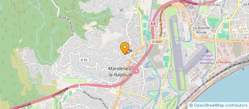 localisation de l'entreprise 383 192 747   VIDAUBAN