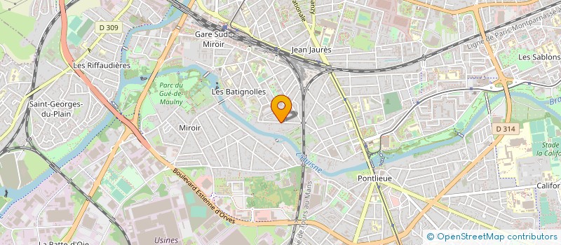 localisation de l'entreprise 383 223 914 à LE MANS