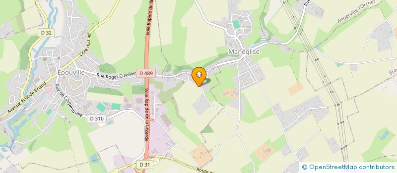 localisation de l'entreprise 383 376 753   EPOUVILLE