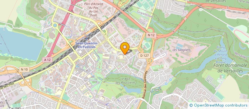 localisation de l'entreprise 383 407 764   LE MESNIL-SAINT-DENIS