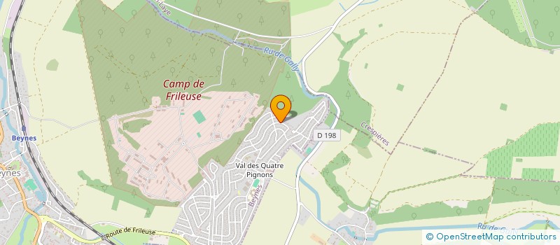 localisation de l'entreprise 383 472 925   BEYNES