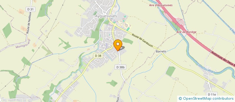 localisation de l'entreprise 383 515 418   AVIGNONET-LAURAGAIS