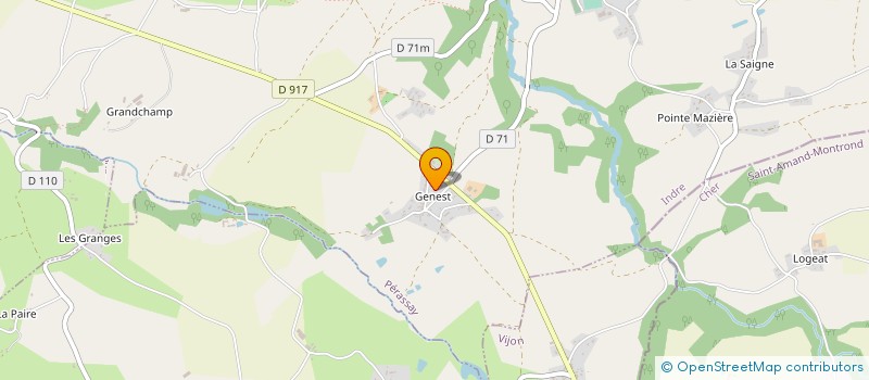 localisation de l'entreprise 383 617 552 à PERASSAY