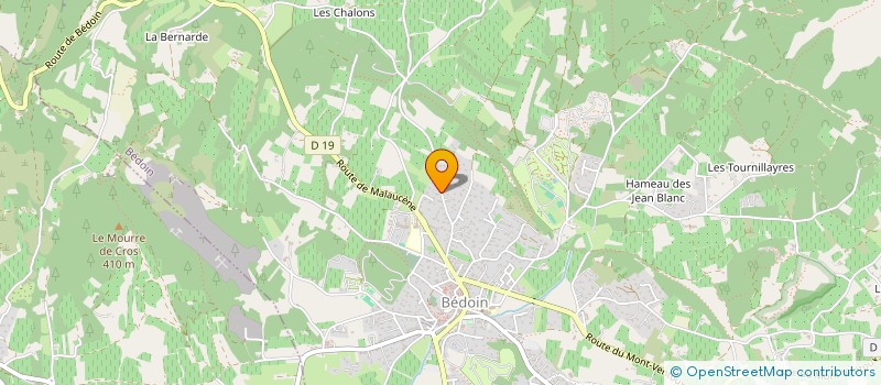 localisation de l'entreprise 383 637 576   BEDOIN