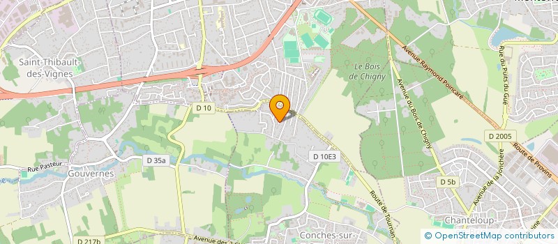 localisation de l'entreprise 383 657 558   CONCHES-SUR-GONDOIRE