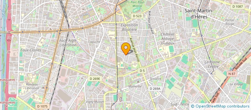 localisation de l'entreprise 383 720 299   TULLINS