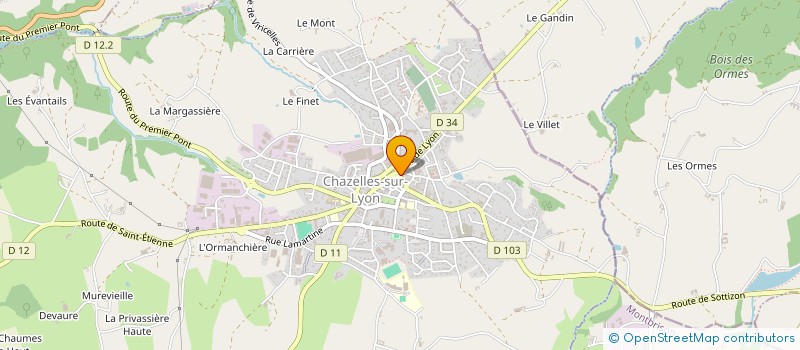 localisation de l'entreprise 383 722 154   CHABRELOCHE