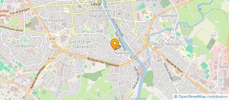 localisation de l'entreprise 383 778 602  à LAVAL