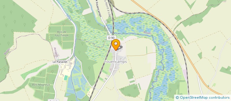 localisation de l'entreprise 383 811 304   FOUENCAMPS