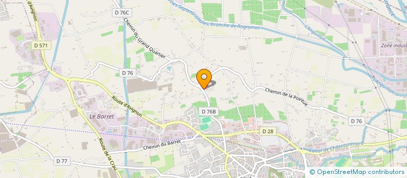 localisation de l'entreprise 383 870 664   CHATEAURENARD