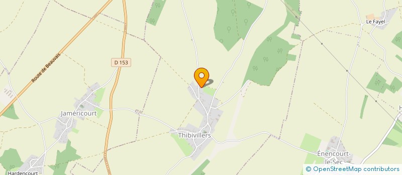 localisation de l'entreprise 383 955 580   THIBIVILLERS