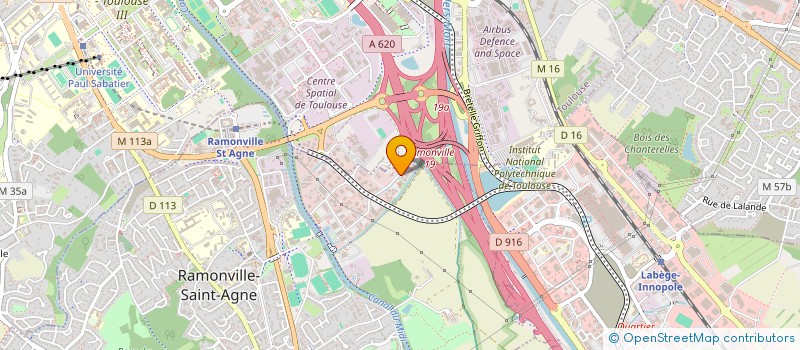 localisation de l'entreprise 383 984 432 à TOULOUSE