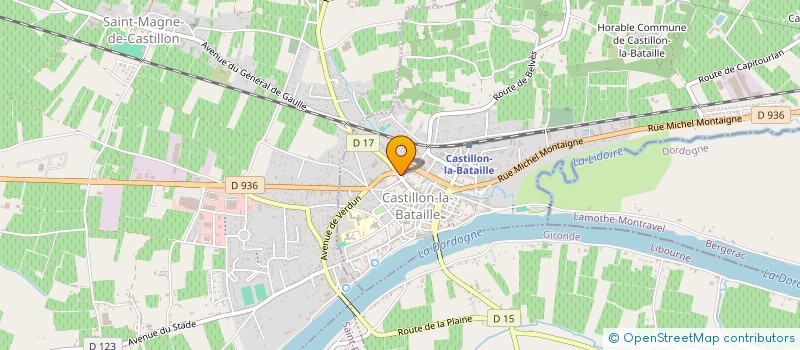 localisation de l'entreprise 384 065 462   CASTILLON-LA-BATAILLE