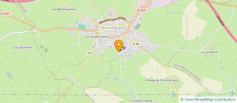 localisation de l'entreprise 384 351 755   SAZERET