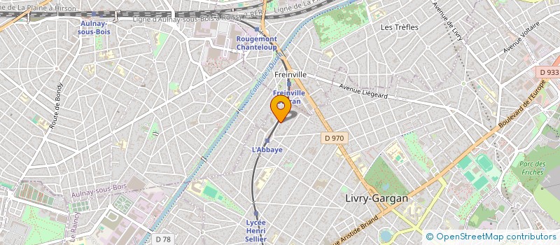 localisation de l'entreprise 384 405 528   LIVRY-GARGAN