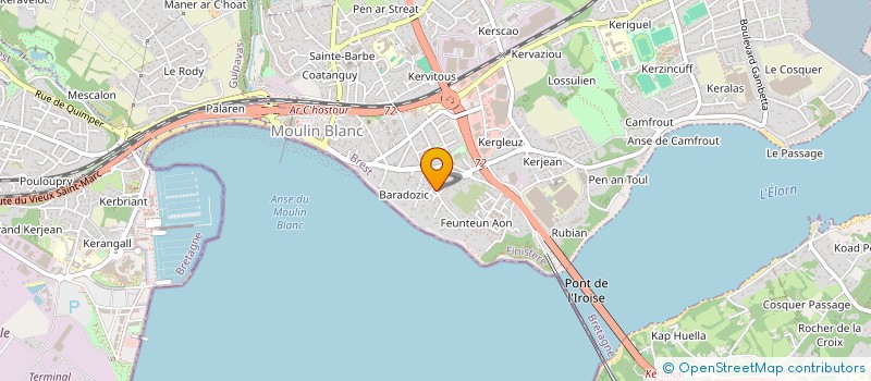 localisation de l'entreprise 384 443 511  à BREST