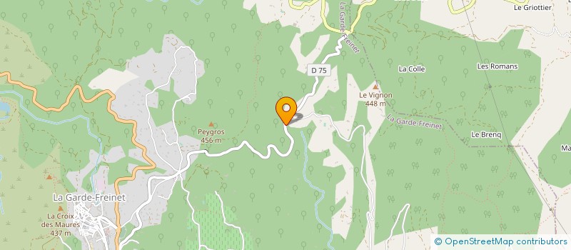 localisation de l'entreprise 384 492 864   LA GARDE-FREINET