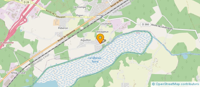 localisation de l'entreprise 384 541 298 à BENESSE-MAREMNE