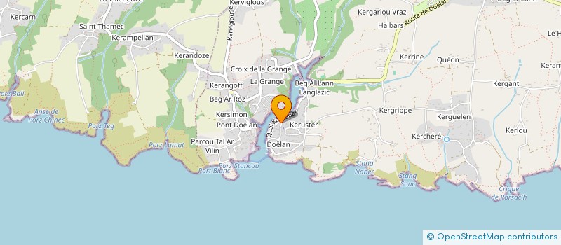 localisation de l'entreprise 384 550 398   CLOHARS-CARNOET