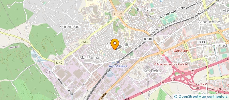 localisation de l'entreprise 384 688 982   NIMES