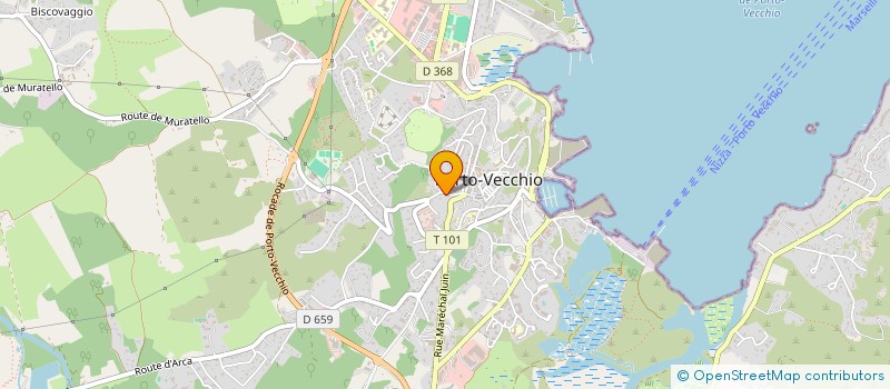 localisation de l'entreprise 384 769 618   PORTO-VECCHIO