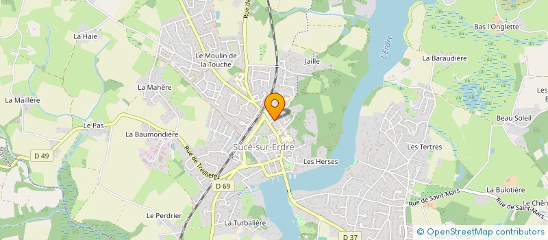 localisation de l'entreprise 384 840 708 à LA CHAPELLE-SUR-ERDRE
