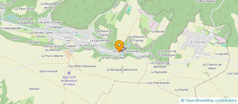 localisation de l'entreprise 384 976 973   BONNEUIL-EN-VALOIS