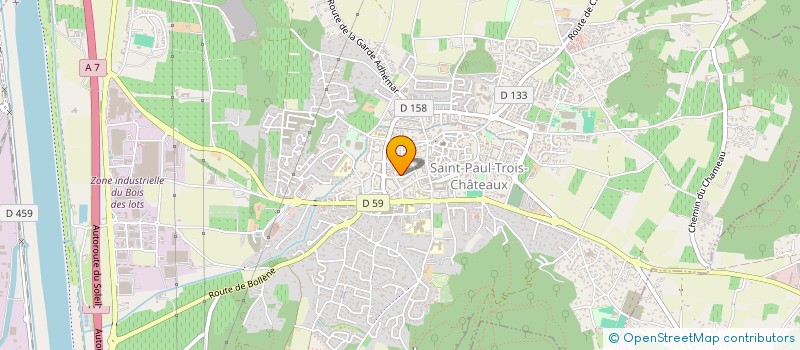 localisation de l'entreprise 385 075 031 à SAINT-PAUL-TROIS-CHATEAUX