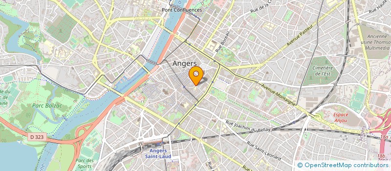 localisation de l'entreprise 385 256 300  à ANGERS