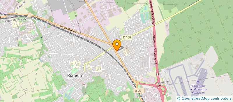 localisation de l'entreprise 385 301 858   RIXHEIM