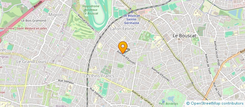 localisation de l'entreprise 385 319 983   PESSAC