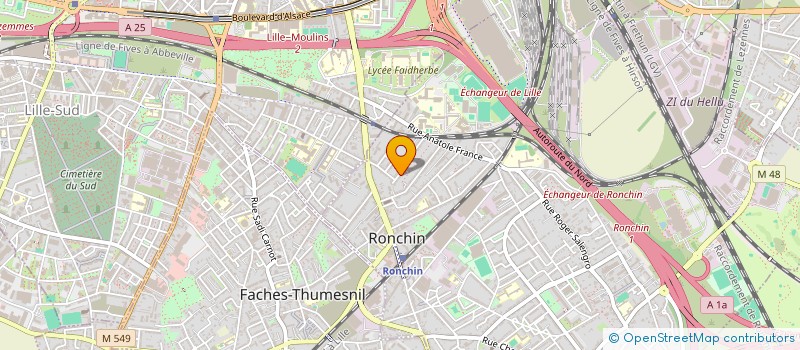 localisation de l'entreprise 385 340 351   RONCHIN