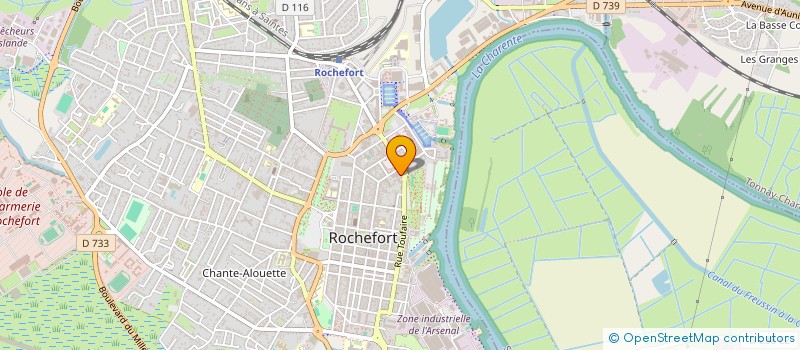 localisation de l'entreprise 385 384 615   ROCHEFORT