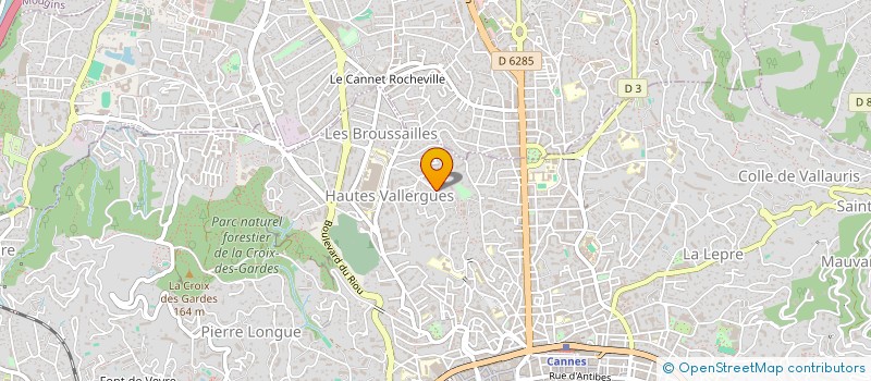localisation de l'entreprise 387 506 835 à CANNES